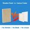 4 Pack of 4x6’’ Studio 3/4’’ Deep,Unfinished Birch Wood Panels Kit for Painting